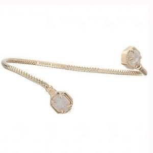 Kendra Scott Iridescent Drusy Jamie Gold Cuff